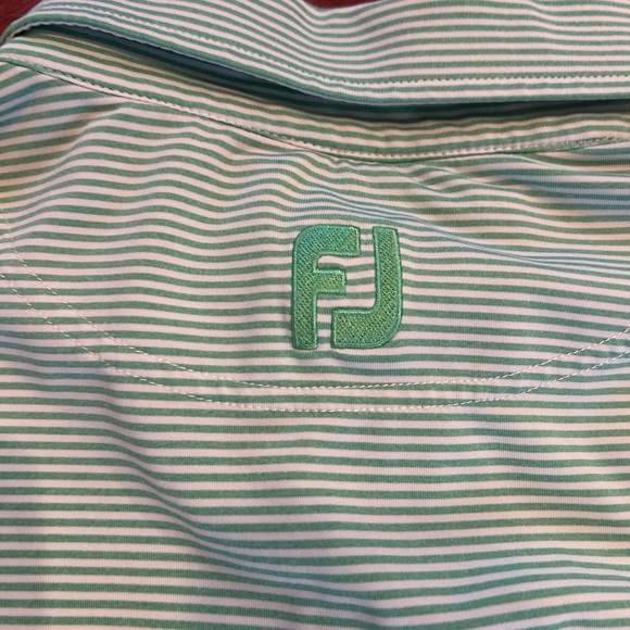 FOOTJOY Stripe Golf Polo - Picture 4 of 7